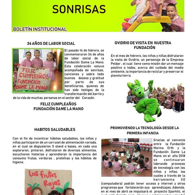 BOLETÍN INSTITUCIONAL FEBRERO