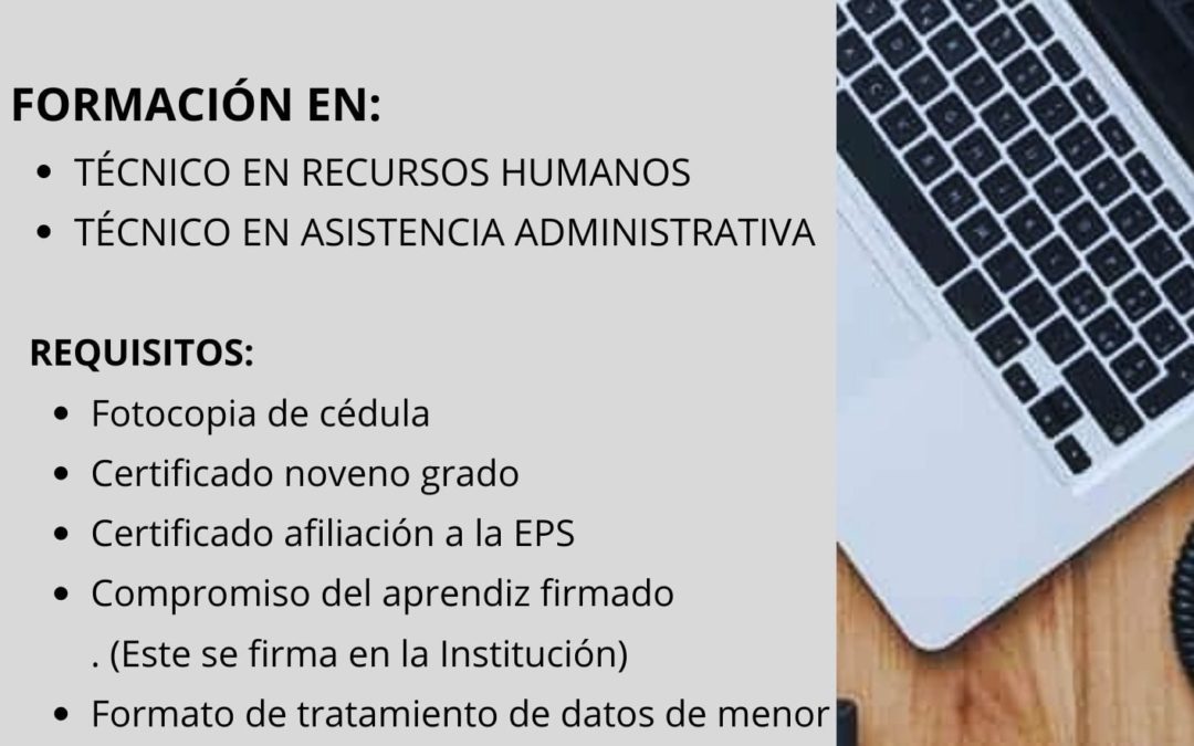 OFERTA DE FORMACIÓN GRATUITA CON EL SENA