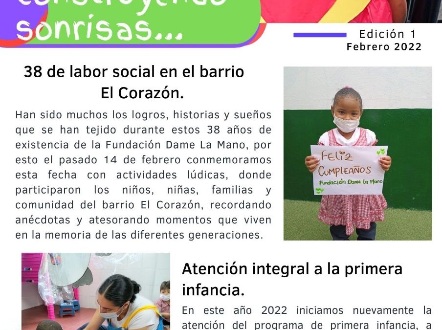 BOLETÍN INSTITUCIONAL FEBRERO 2022