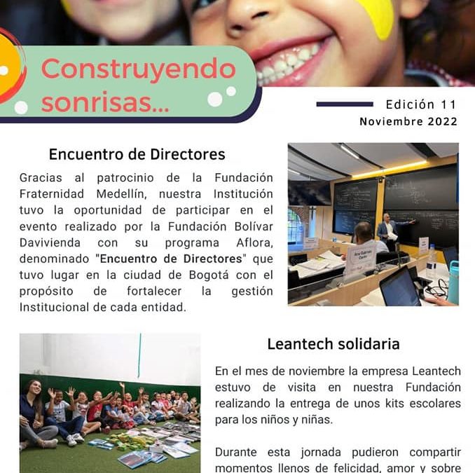 Boletín Institucional noviembre