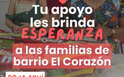 Únete a nuestra campaña de donación de mercados.