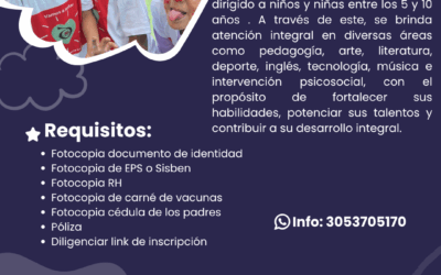 INSCRIPCIÓN PROGRAMA VAMOS A SOÑAR 2026.